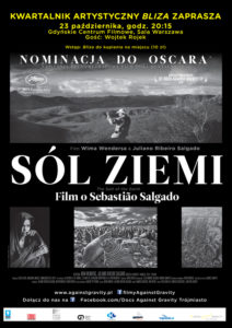 Polska premiera filmu „Sól Ziemi” i fotograf Wojtek Rojek. Bliza zaprasza, 23 października, godz. 20:15, Gdyńskie Centrum Filmowe