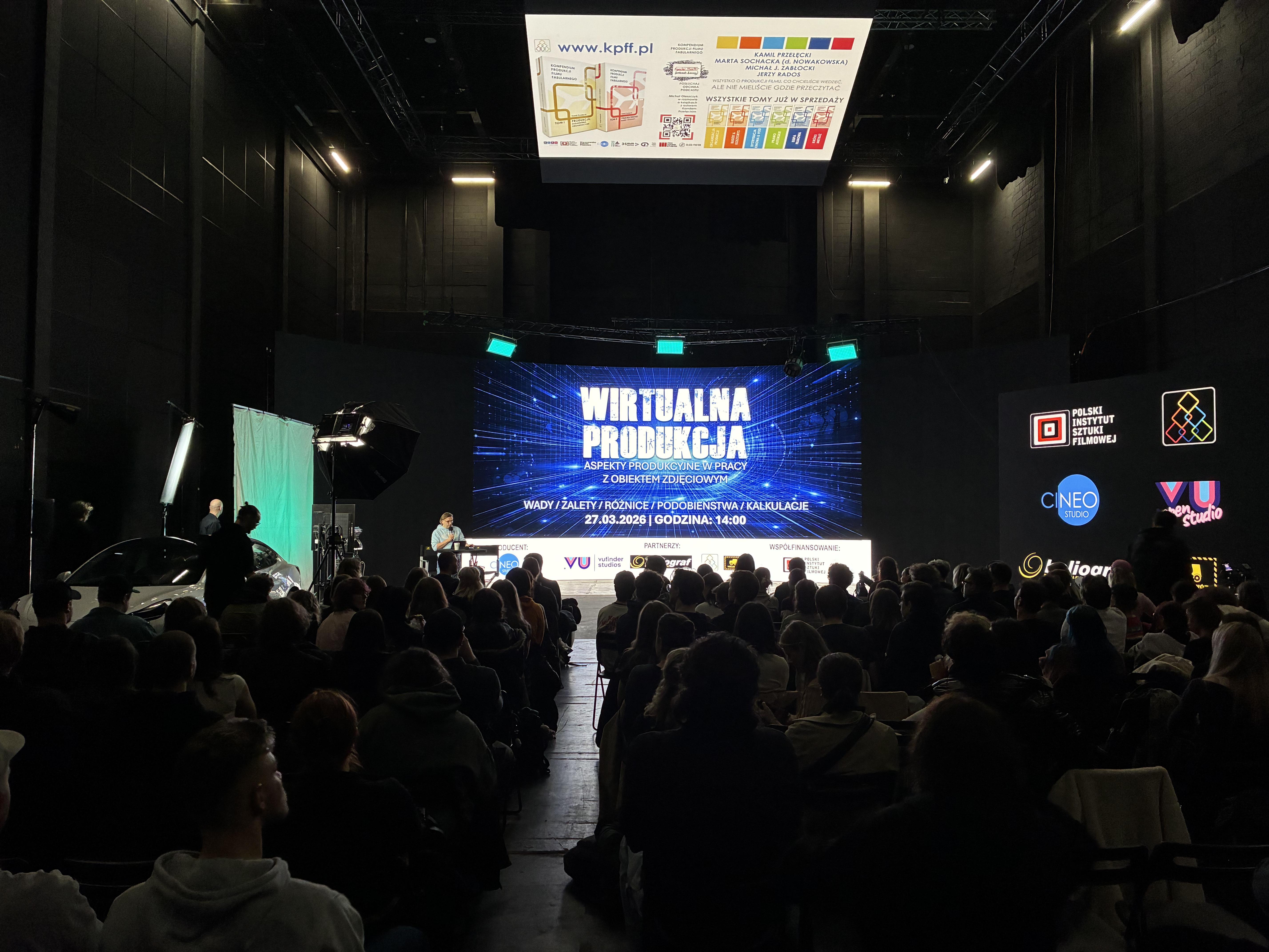 Warsztaty wirtualnej produkcji Kamila Przełęckiego